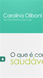 Mobile Screenshot of carolinaoliboni.com.br